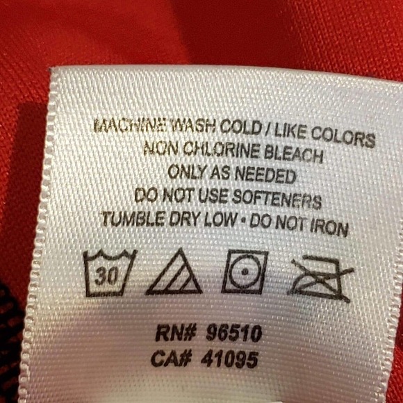 Under Armour Quarter Zip Pullover Long Sleeve Shirt Red Mens Small S Cold Gear - Picture 5 of 9